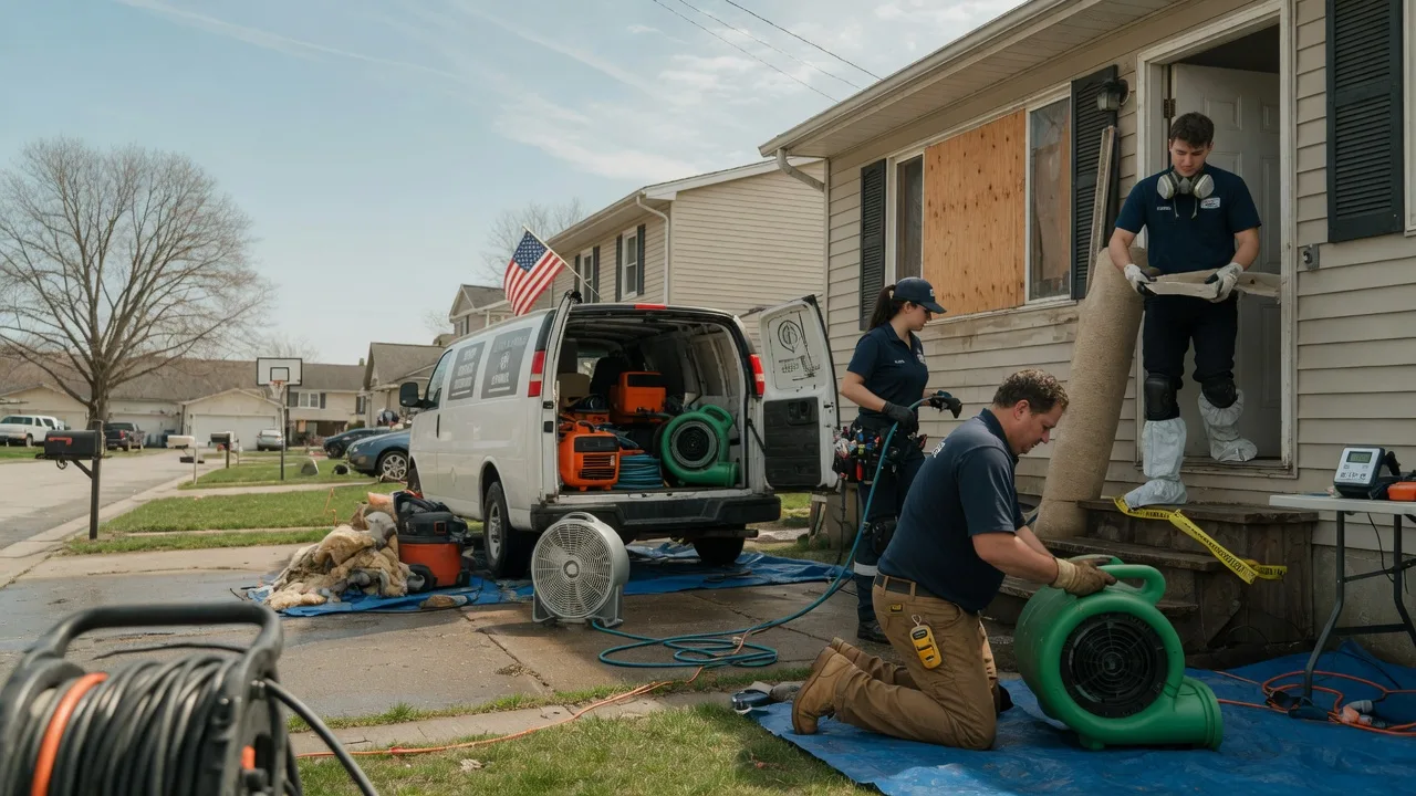 Water Damage Restoration in Grand View, WI near me